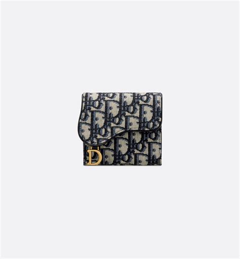 saddle lotus wallet blue dior oblique jacquard|Saddle Lotus Wallet Blue Dior Oblique Jacquard and Smooth .